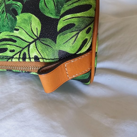 Dooney & Bourke Monstera Purse - Handbag - Zip Satchel - Picture 9 of 13